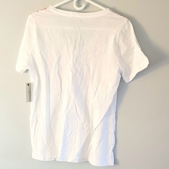 NWT Lucky Brand Women's Printed T- Shirt Size M - Picture 4 of 14